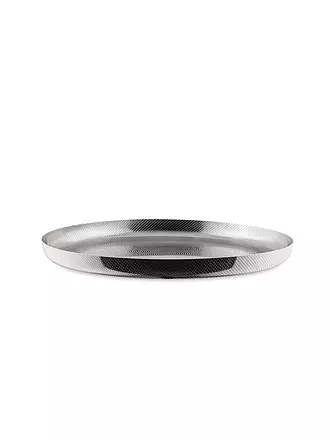 ALESSI | Tablett mit Reliefstruktur 35cm Edelstahl | 
